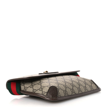 Gucci GG Supreme Monogram Neo Vintage Web Belt Bag Brown 3 of 10