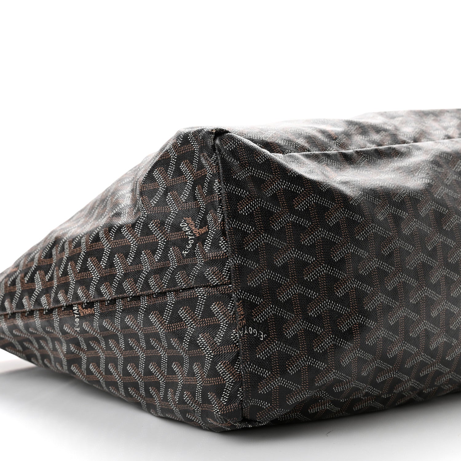 Goyard Goyardine Saint Louis GM Black Gold 9 of 10