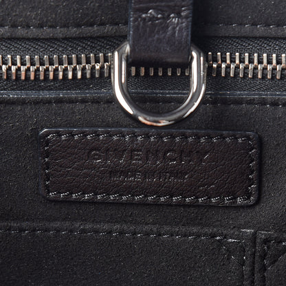 Givenchy Grained Calfskin Medium Shark Lock Satchel Black 8 of 10