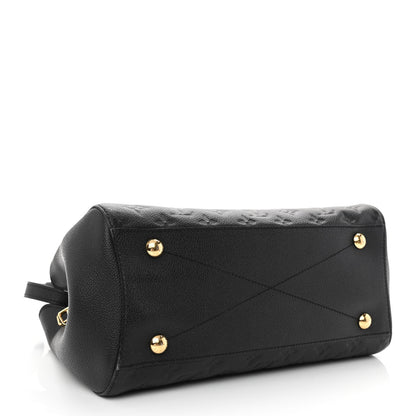 Louis Vuitton Empreinte Montaigne MM Black 4 of 10