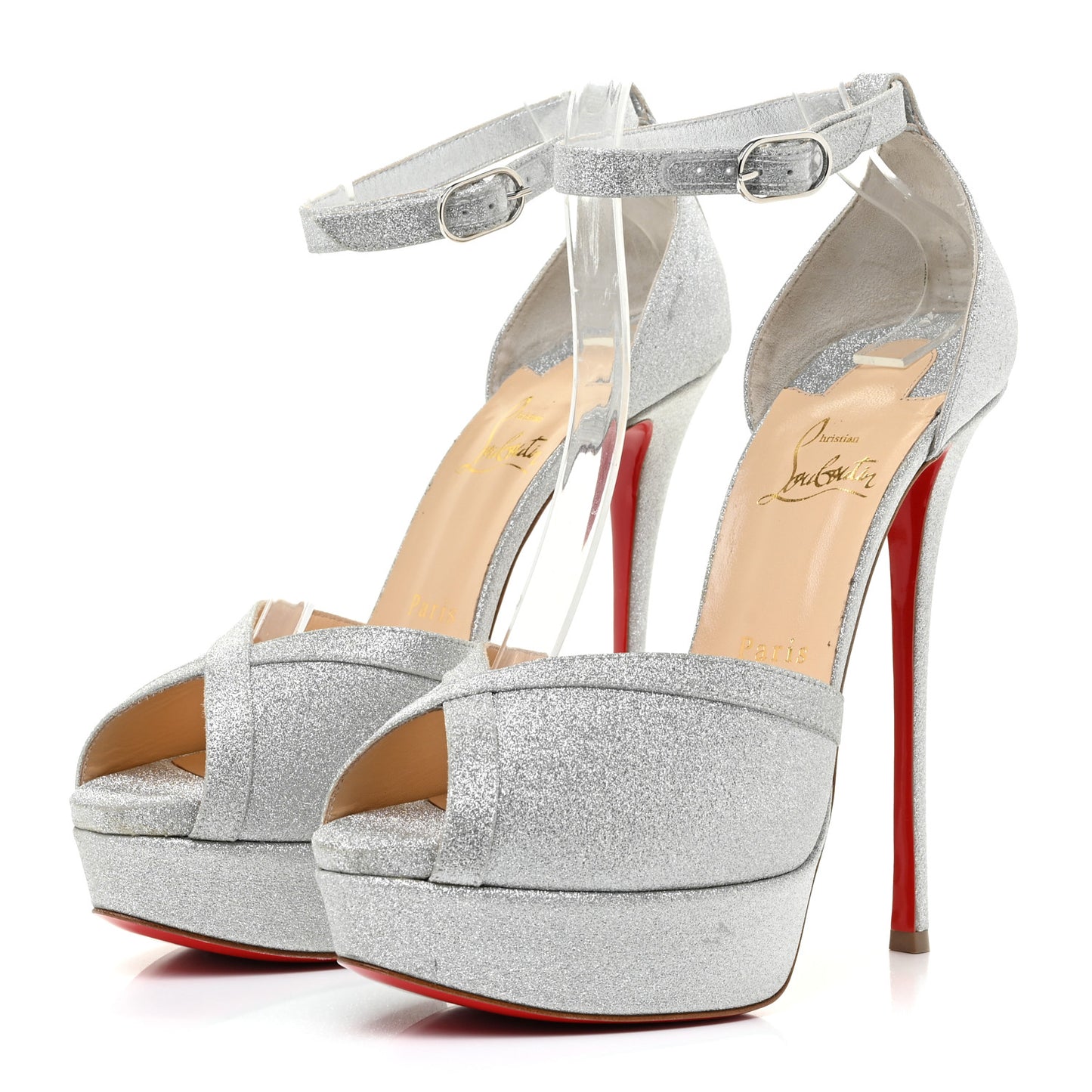 Mini Glitter Cathy 150 Pumps 39 Silver