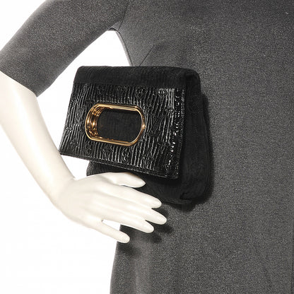 Louis Vuitton Monogram Motard Afterdark Clutch Black 2 of 10