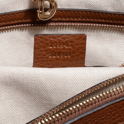 Gucci Cellarius Calfskin Medium Bella Tote Cuir 7 of 7