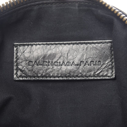 Balenciaga Agneau Classic Hardware Square Tote Black 6 of 10