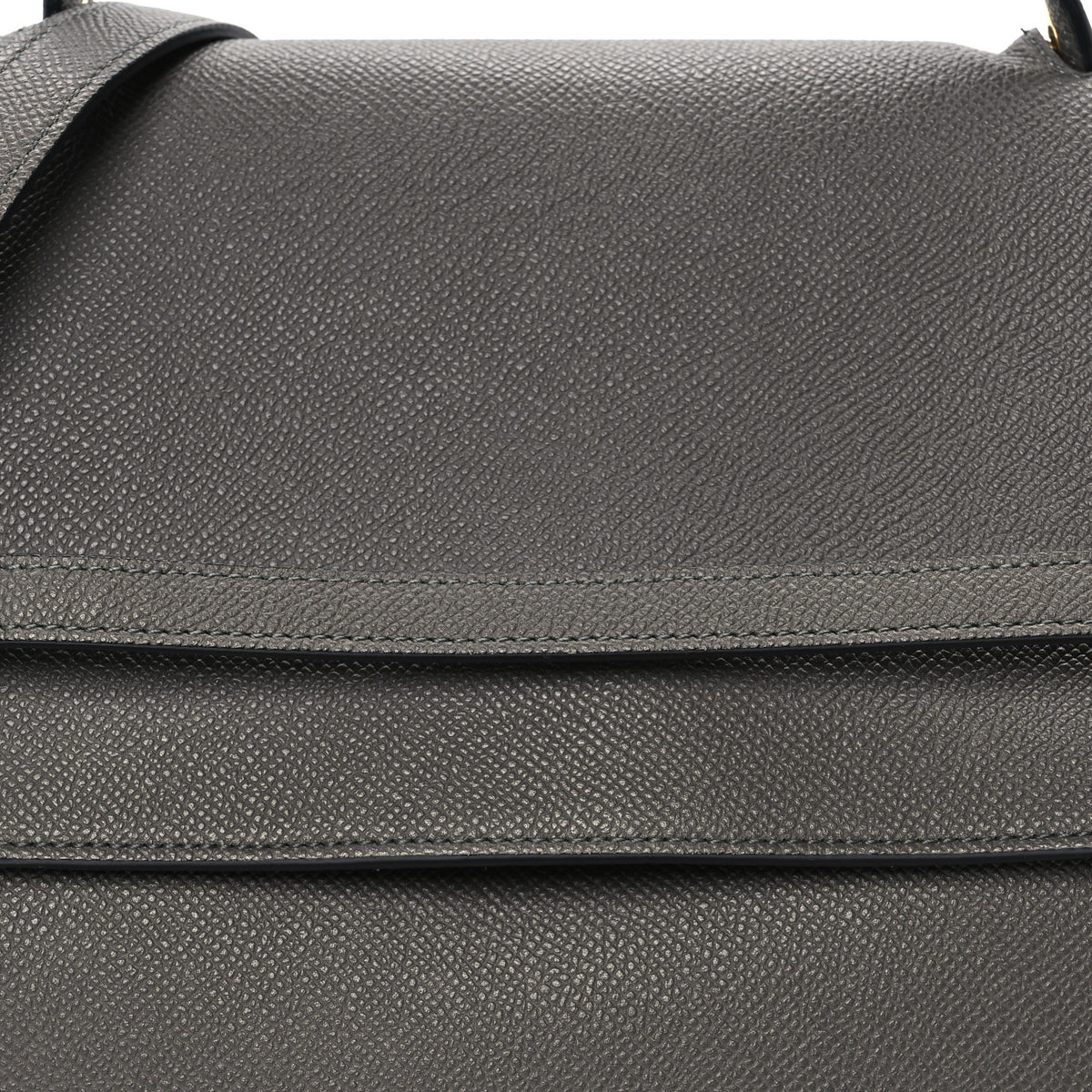 Celine Grained Calfskin Mini Belt Bag Grey 8 of 10