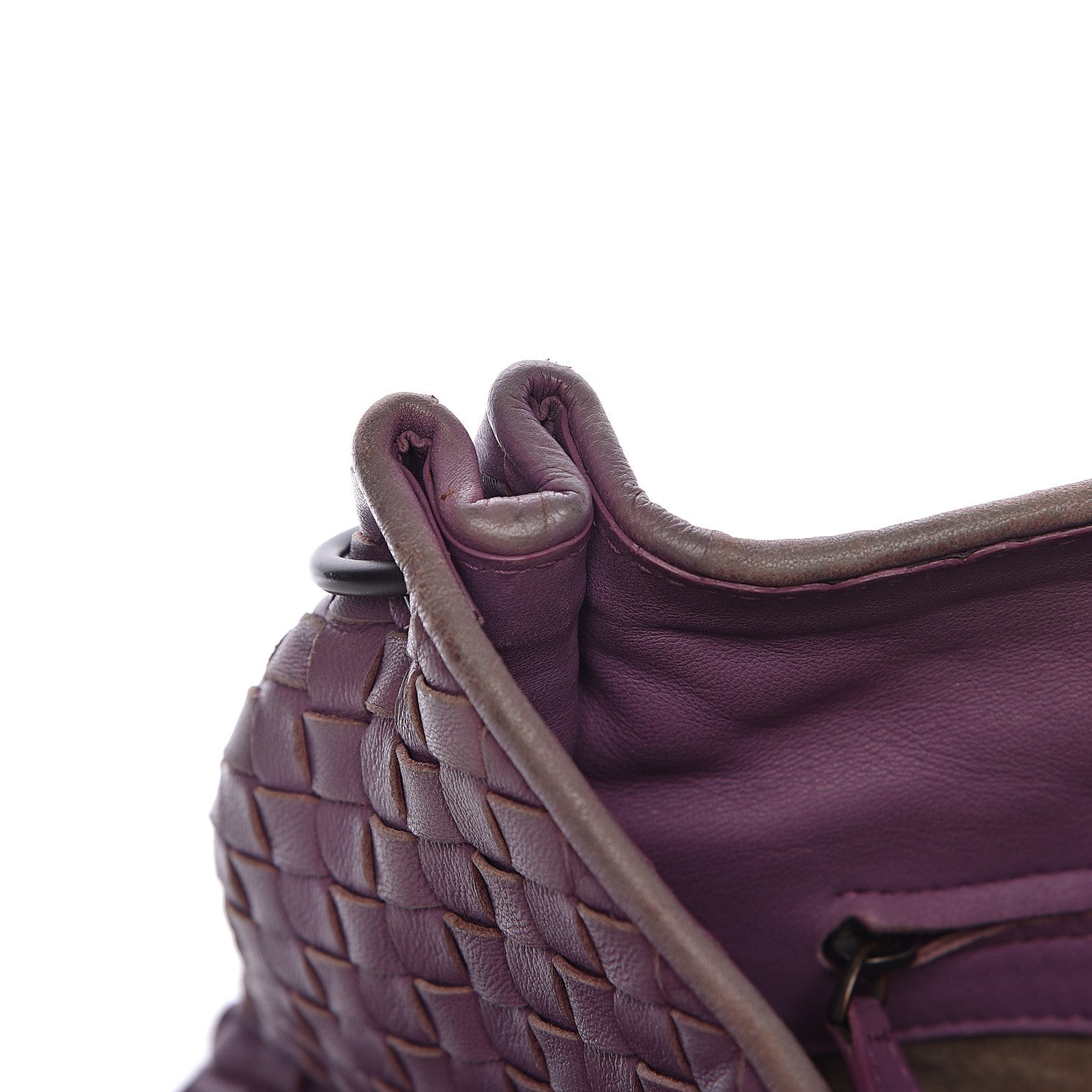 Bottega Veneta Nappa Intrecciato Parachute Bag Corot 13 of 30
