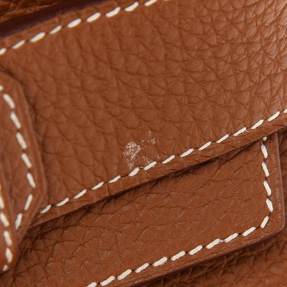 Hermes Taurillon Clemence Etribelt Gold 10 of 13