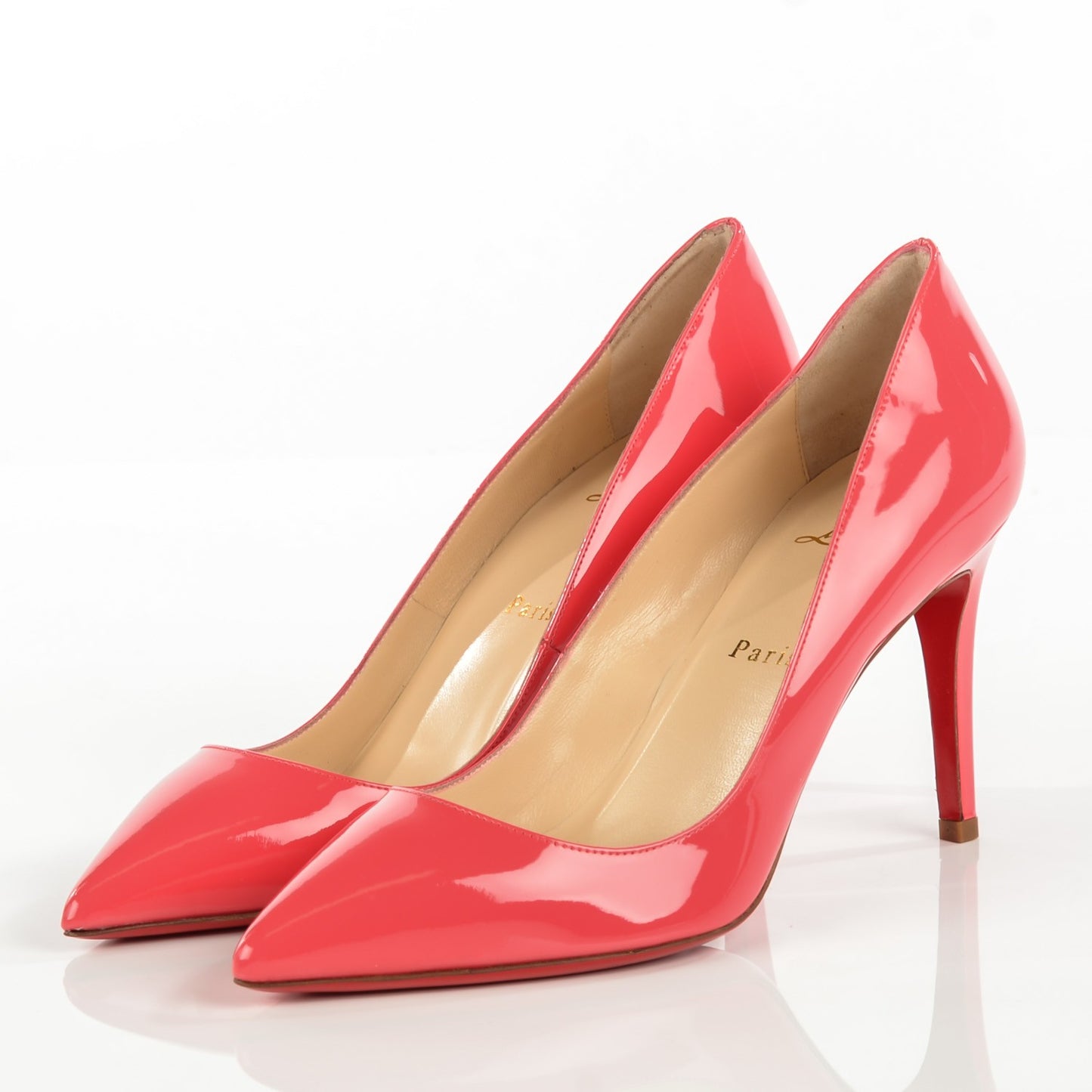 Patent Pigalle 85 Pumps 38 Famboise