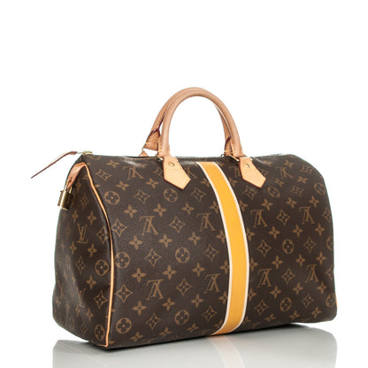 Louis Vuitton Monogram My LV Heritage Speedy 35 Yellow Ivorie 3 of 9