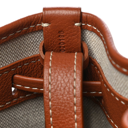 Goyard Goyardine Petit Flot Bucket Bag PM Black Gold 6 of 8