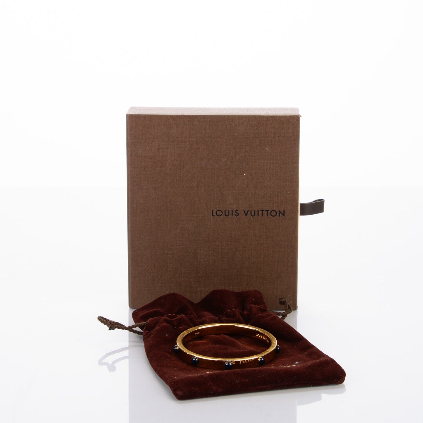 Lacquer Small Gimme a Clue Bracelet Blue Nuit