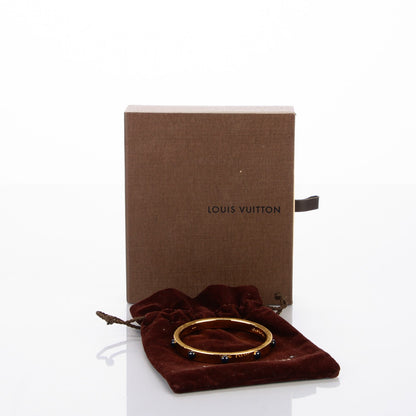 Louis Vuitton Lacquer Small Gimme a Clue Bracelet Blue Nuit 6 of 6