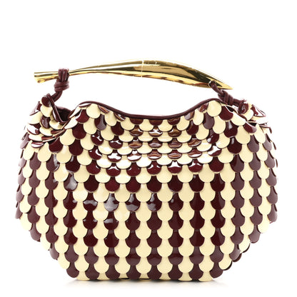 Bottega Veneta Patent Nappa Small Sardine Bag Barolo Camo 1 of 9