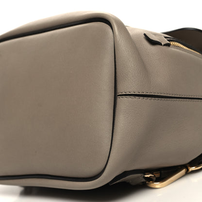 Chloe Suede Calfskin Medium Faye Backpack Motty Grey 9 of 10