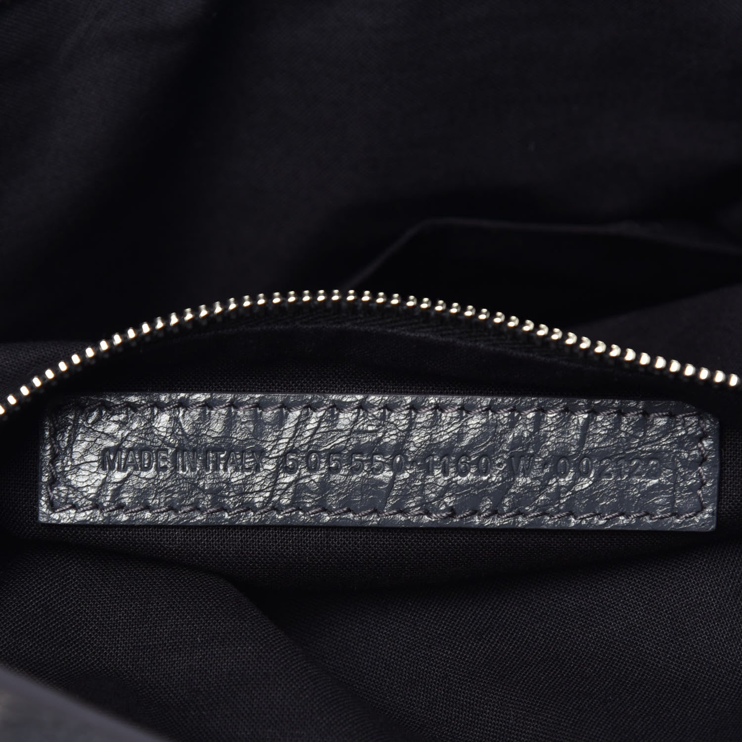 Balenciaga Agneau Classic Silver Hardware City Gris Fossile 8 of 10