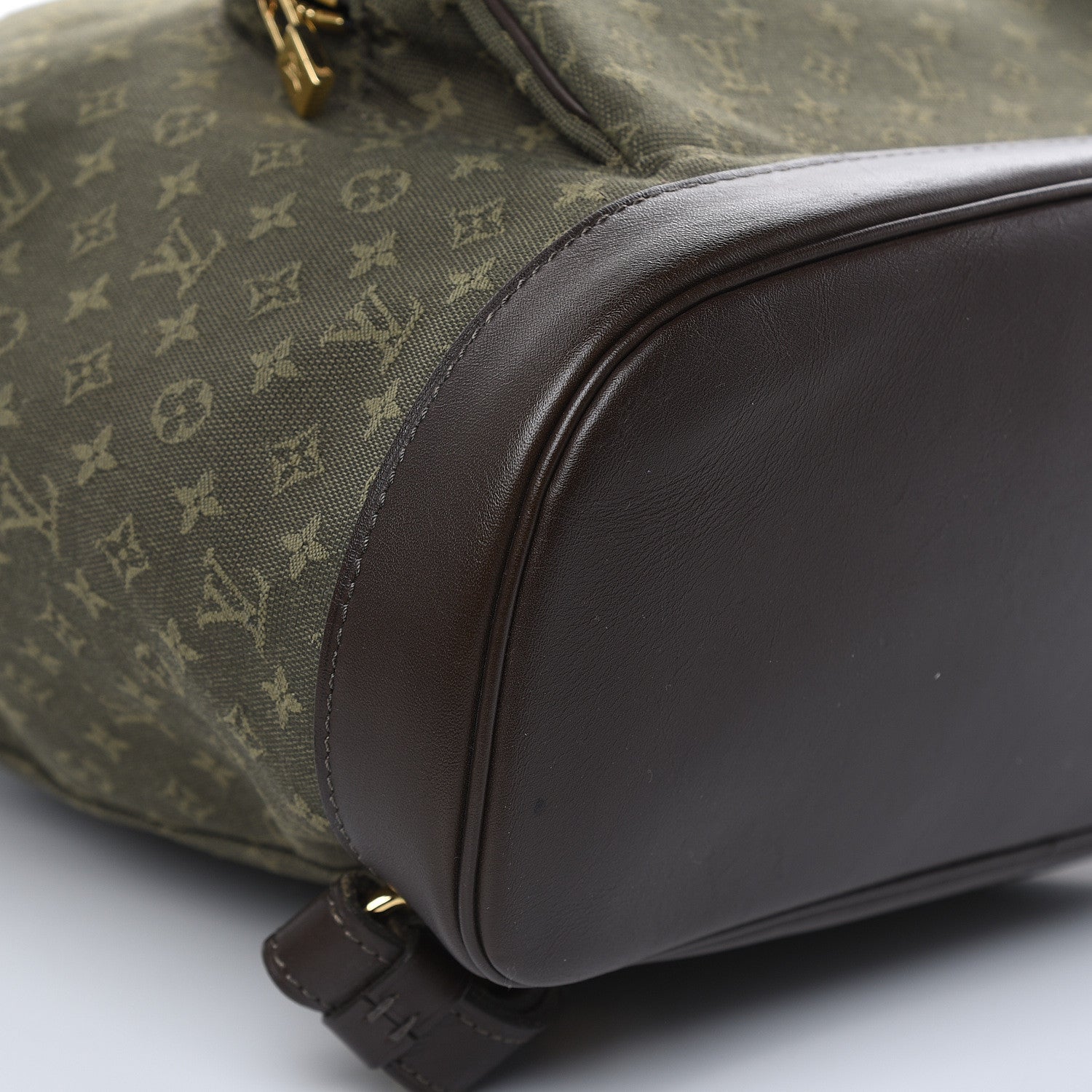 Louis Vuitton Mini Monogram Montsouris GM Backpack Kaki 10 of 11