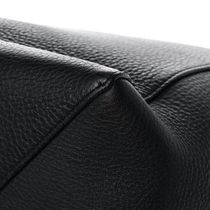 Celine Grained Calfskin Medium Horizontal Cabas Phantom Black 14 of 19