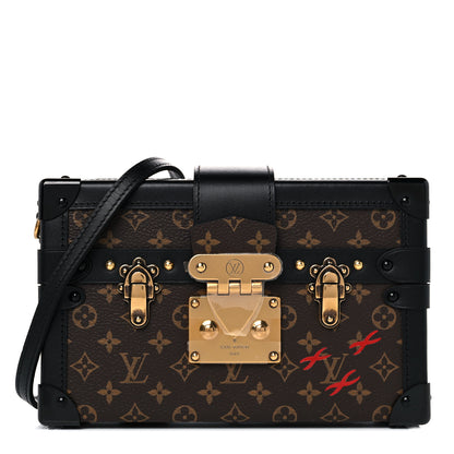 Louis Vuitton Monogram Petite Malle Black 1 of 13
