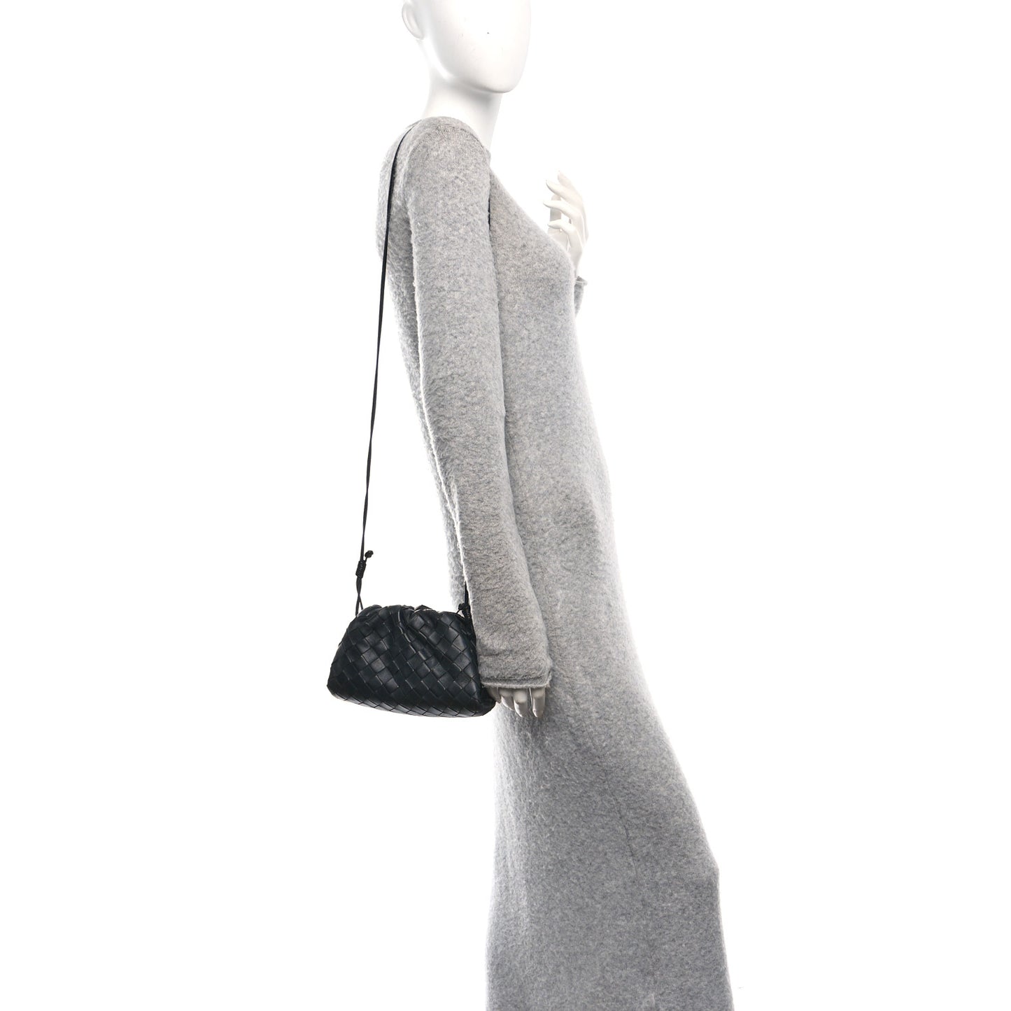 Nappa Intrecciato The Mini Pouch Black