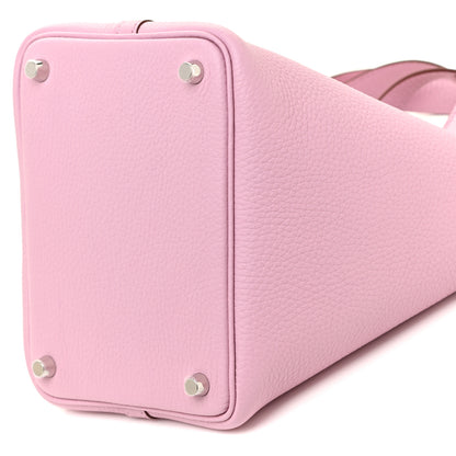 Hermes Taurillon Clemence Picotin Lock 18 PM Mauve Sylvestre 9 of 10
