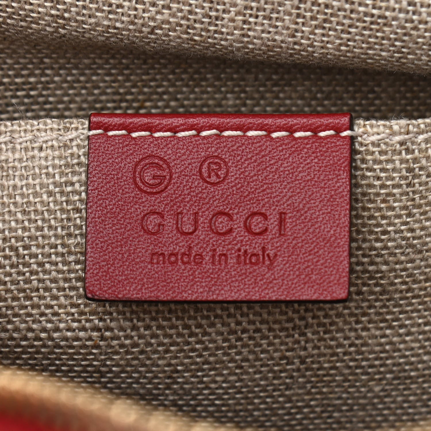 Gucci Microguccissima Mini Bree Messenger Bag Red 6 of 10