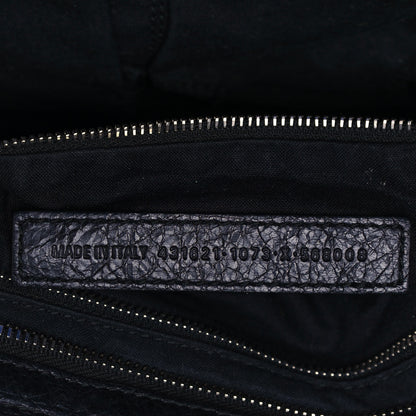 Balenciaga Agneau Arena Car Tag Classic Silver Hardware S City Black TBC 10 of 12