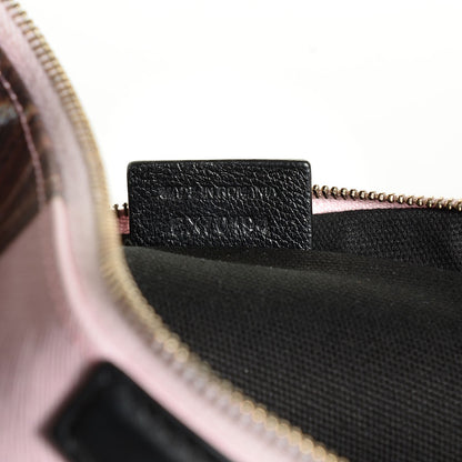 Givenchy Coated Canvas Butterfly Print Large Flat Zip Pouch Multicolor 7 of 9