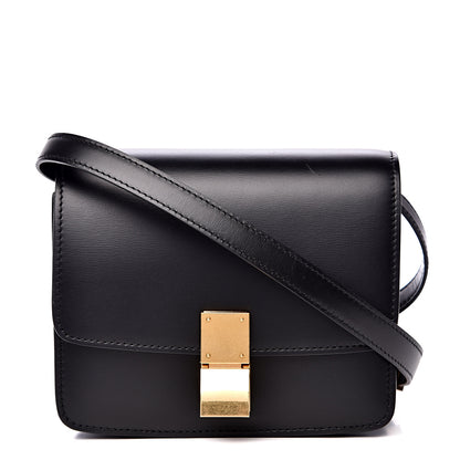 Celine Box Calfskin Small Classic Box Flap Bag Black 1 of 10