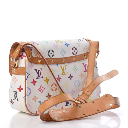 Louis Vuitton Monogram Multicolor Sologne White 3 of 20