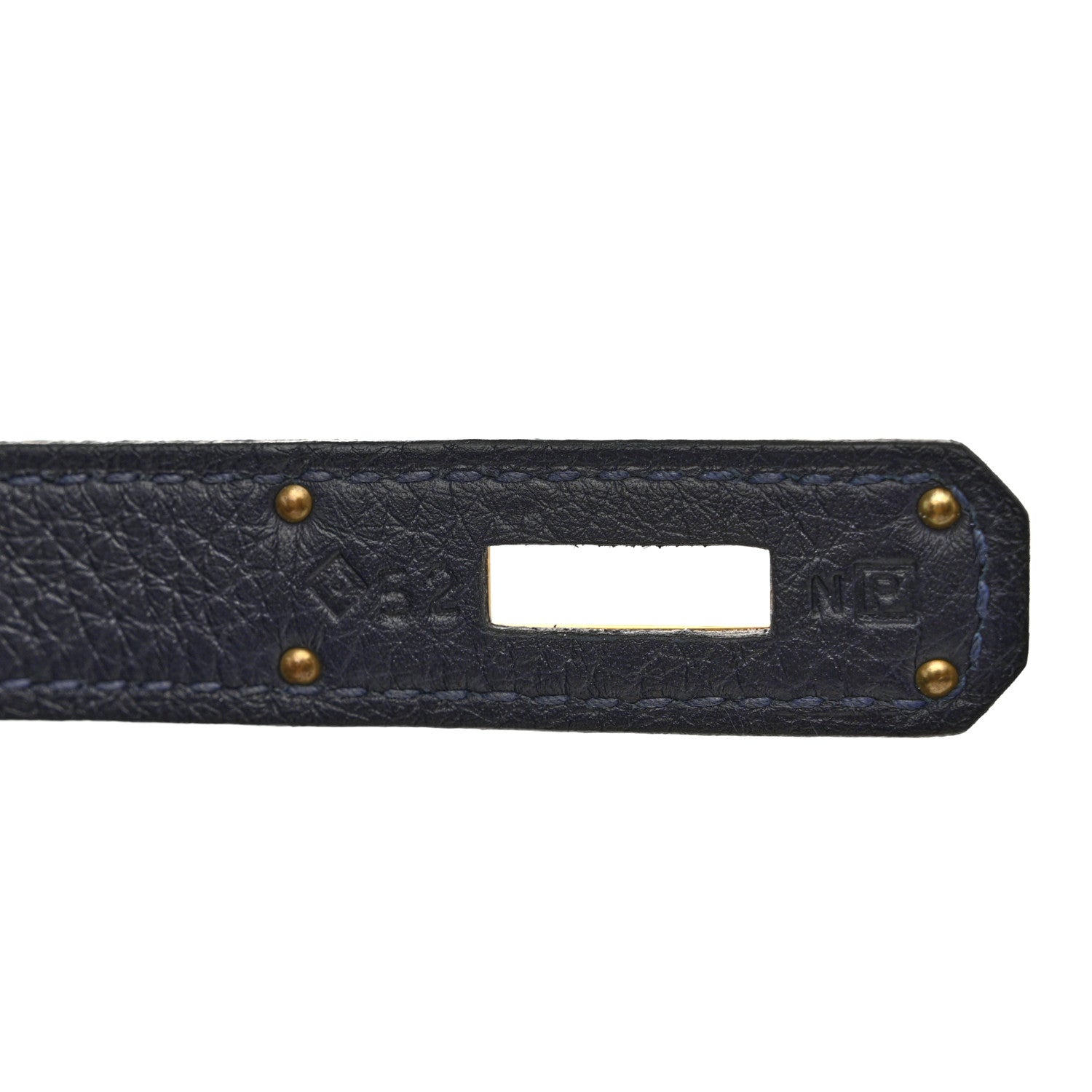 Hermes Togo Kelly Retourne 35 Indigo 7 of 12