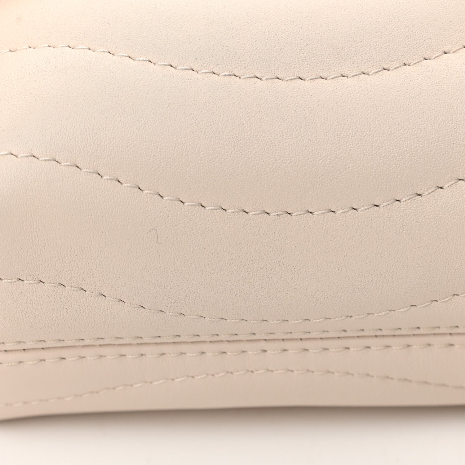 Louis Vuitton Calfskin LV New Wave Chain Bag Ivory 12 of 13