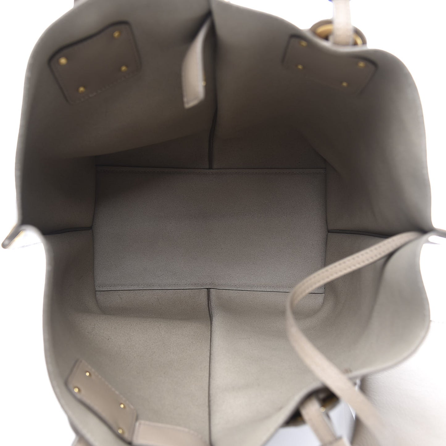 Smooth Calfskin Medium Vick Tote Motty Grey