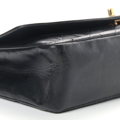Chanel Lambskin Quilted Medium Single Flap Black 6 of 15
