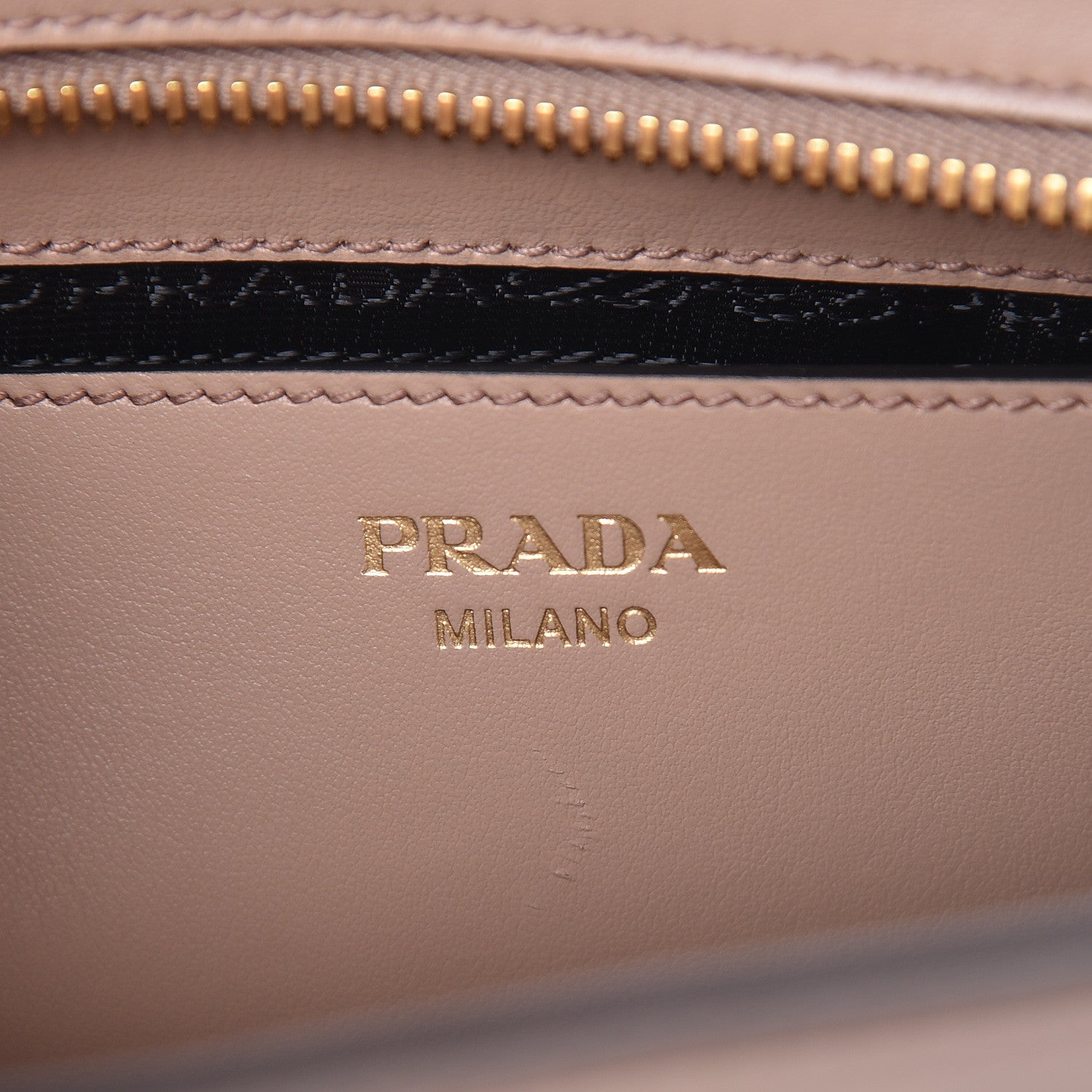 Prada Saffiano City Calfskin Esplanade Crossbody Bag Cipria 6 of 9