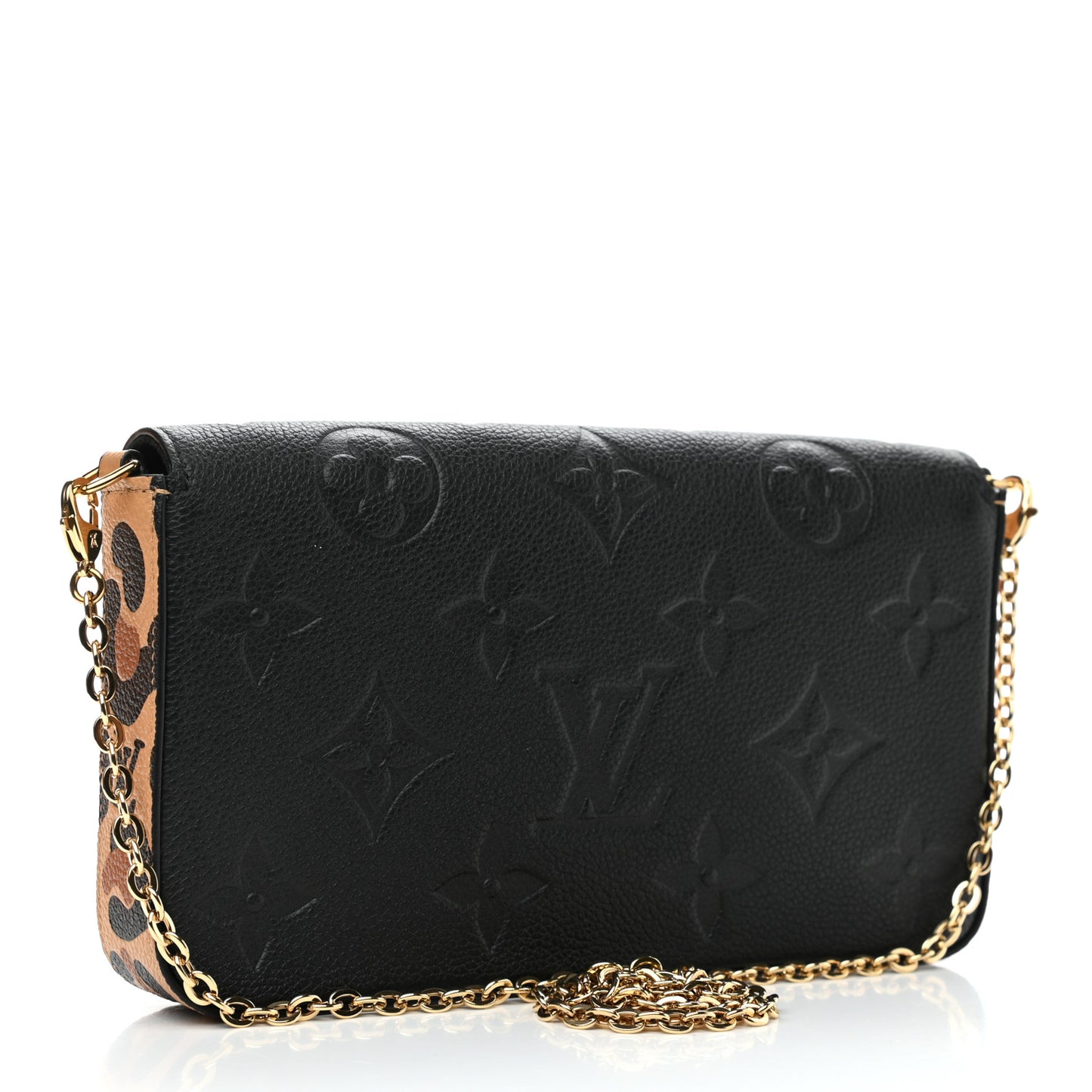 Empreinte Monogram Giant Wild At Heart Felicie Pochette Black