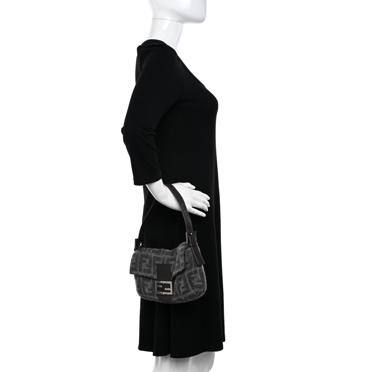 Wool Zucca Baguette Grey