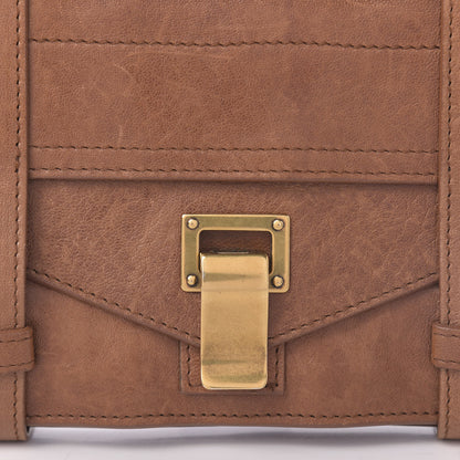 Proenza Schouler Lambskin PS1 Pochette Clutch Saddle 10 of 10