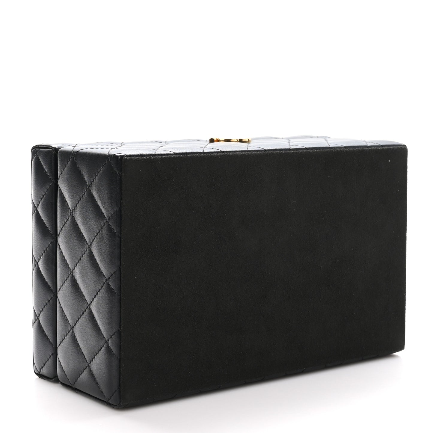 Lambskin Small Jewelry Box Black