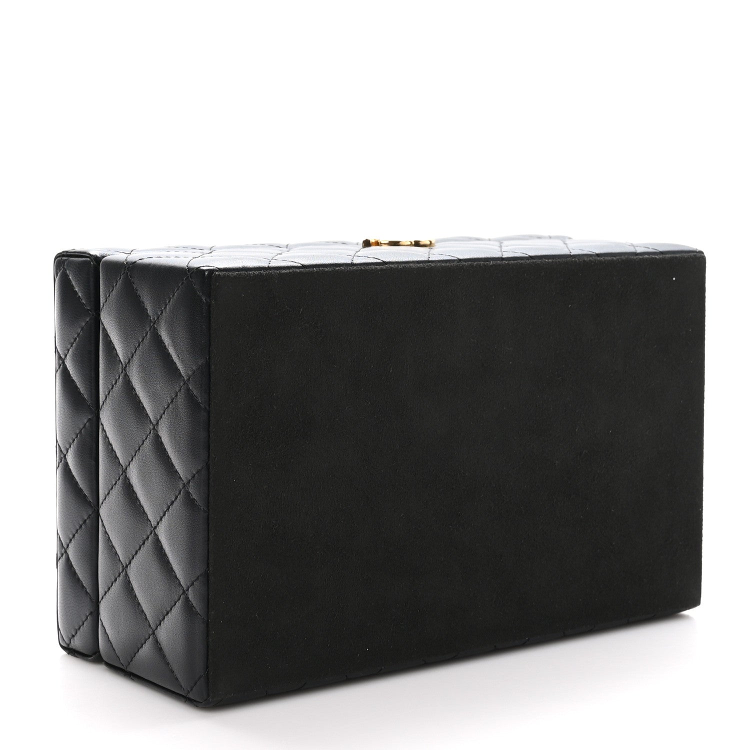 Chanel Lambskin Small Jewelry Box Black 4 of 17