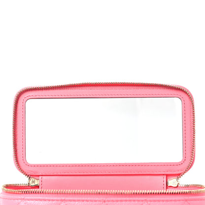 Chanel Shiny Caviar Quilted Pick Me Up Vanity Case Pink 8 of 10