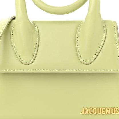 Jacquemus Smooth Calfskin Le Chiquito Noeud Light Green 7 of 9
