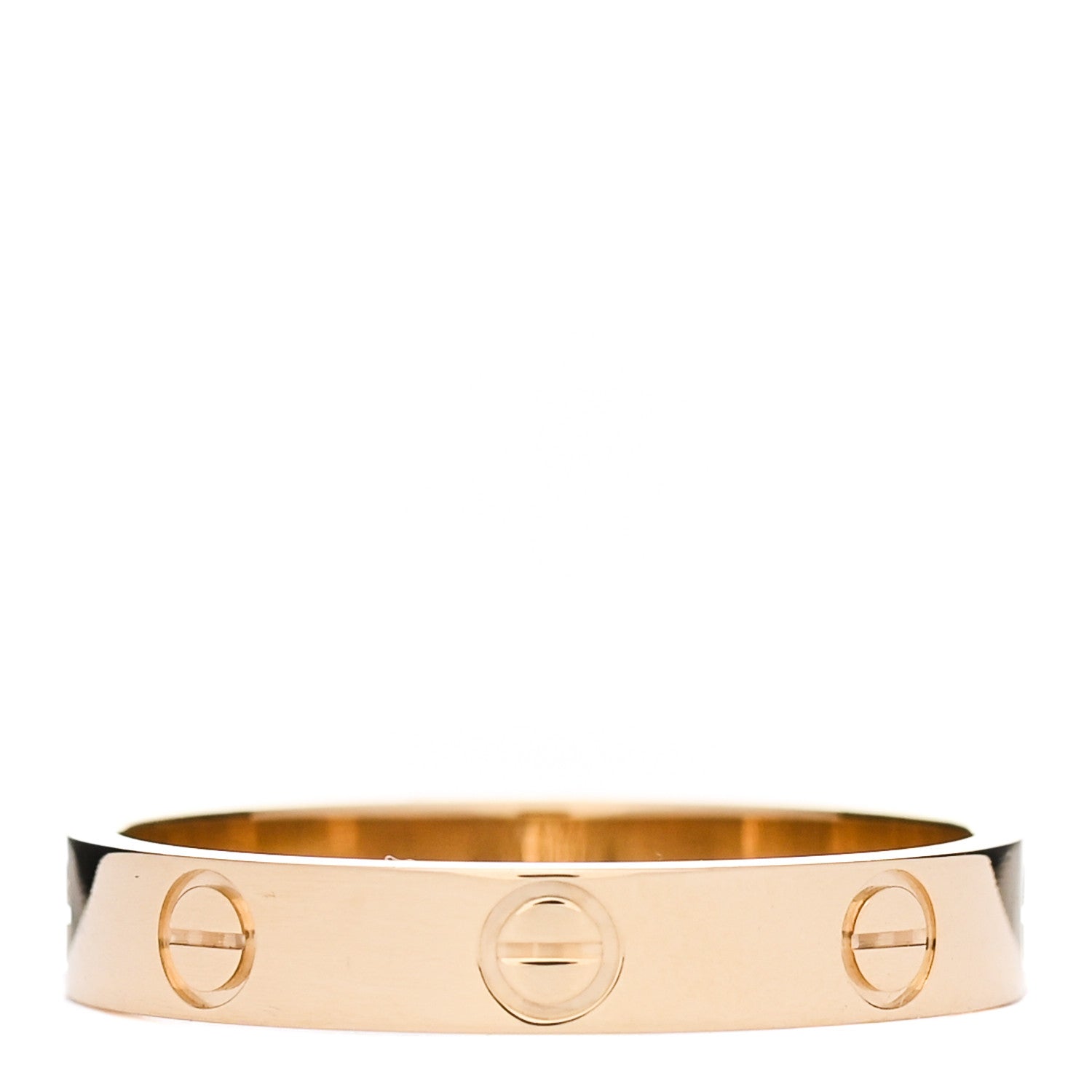 Cartier 18K Yellow Gold 3.5mm LOVE Wedding Band Ring 58 8.25 2 of 4