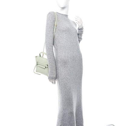 Celine Grained Calfskin Micro Belt Bag Jade 2 of 10
