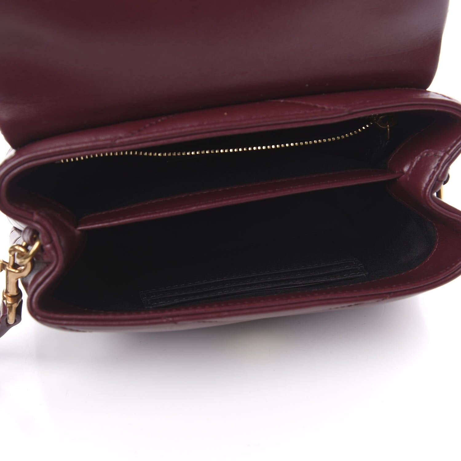 Saint Laurent Calfskin Y Quilted Monogram Toy Loulou Monogram Crossbody Bag Rouge Legion 5 of 12