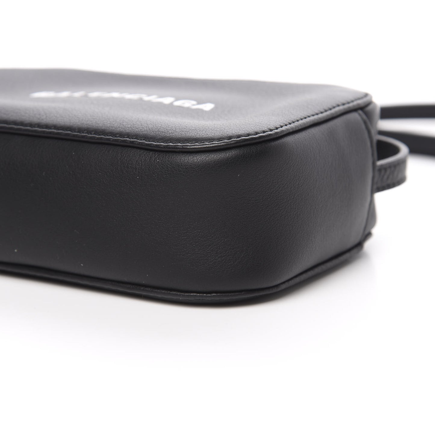 Calfskin Logo XS Everyday Camera Bag Black