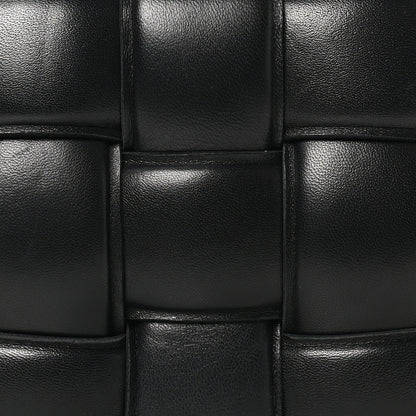 Bottega Veneta Nappa Maxi Intreccio Padded Cassette Crossbody Bag Black 7 of 9