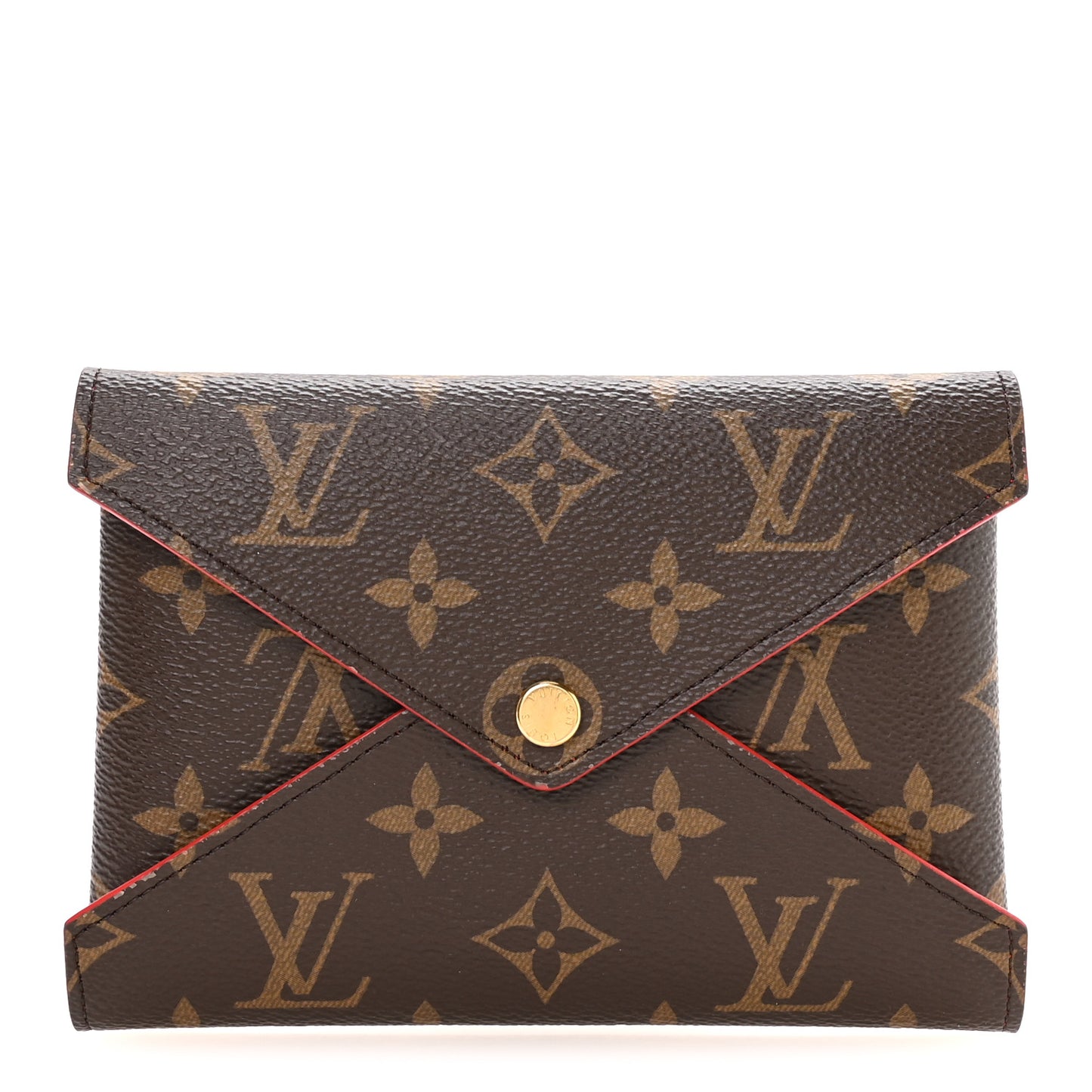 Monogram Medium Kirigami Pochette Insert Coquelicot