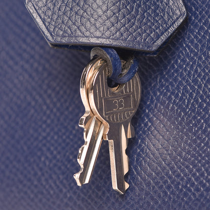 Hermes Epsom Birkin 30 Bleu Saphir 30 of 32