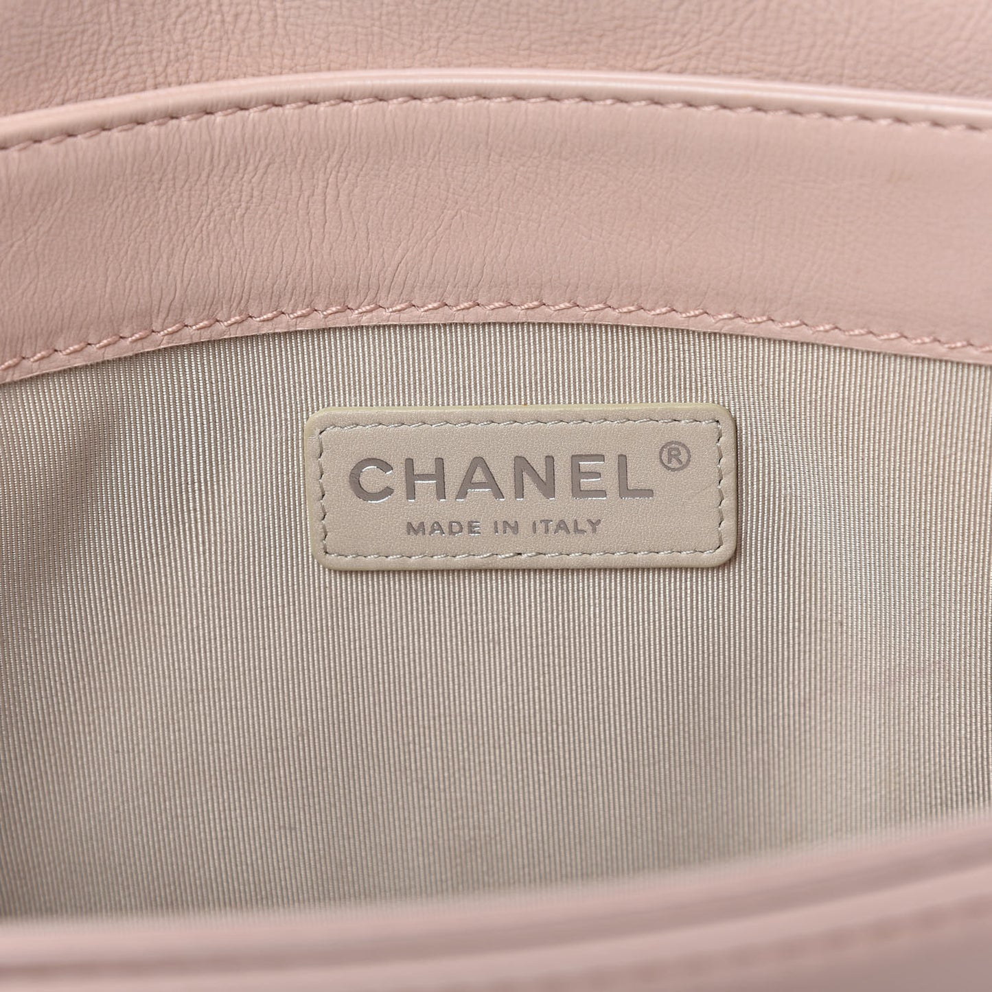 Calfskin New Medium Boy Reverso Flap Light Pink