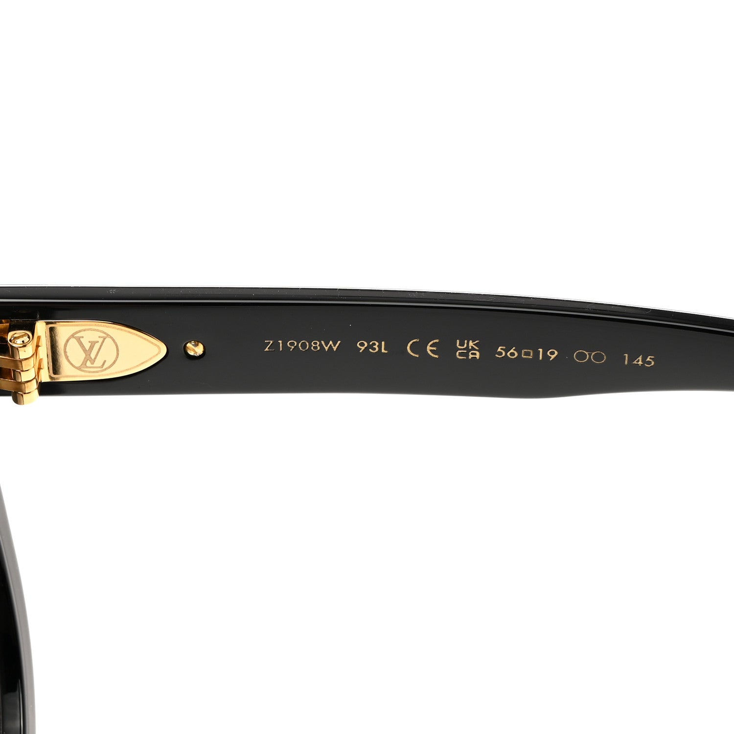 Louis Vuitton Acetate My Monogram Soft Cat Eye Sunglasses Z1908W Black 6 of 7